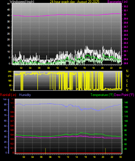 24 Hour Graph for Day 20