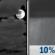 Tonight: A 10 percent chance of showers after 5am.  Mostly cloudy, with a low around 61. Calm wind. 