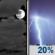 Tonight: A 20 percent chance of showers and thunderstorms after 1am.  Mostly cloudy, with a low around 66. Calm wind. 
