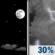 Tonight: A 30 percent chance of showers and thunderstorms, mainly after 3am. Partly cloudy, with a low around 63. Calm wind. Tonight: A 30 percent chance of showers and thunderstorms, mainly after 3am. Partly cloudy, with a low around 63. Calm wind.