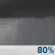 Tonight: Showers and thunderstorms before midnight, then showers and possibly a thunderstorm, mainly after midnight. Low around 63. Southwest wind around 10 mph, with gusts as high as 20 mph. Chance of precipitation is 80%. New rainfall amounts between a quarter and half of an inch possible. Tonight: Showers and thunderstorms before midnight, then showers and possibly a thunderstorm, mainly after midnight. Low around 63. Southwest wind around 10 mph, with gusts as high as 20 mph. Chance of precipitation is 80%. New rainfall amounts between a quarter and half of an inch possible.