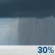 This Afternoon: A 30 percent chance of showers. Cloudy, with a high near 48. East wind around 5 mph. This Afternoon: A 30 percent chance of showers. Cloudy, with a high near 48. East wind around 5 mph.